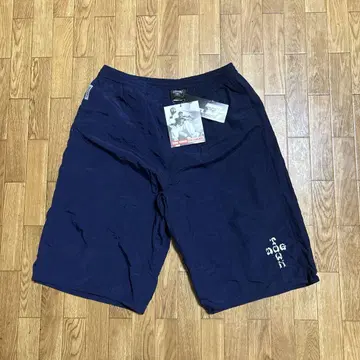 NOS 90~00s DOG TOWN 수륙 양용 하프 팬츠 네이비 도그타운