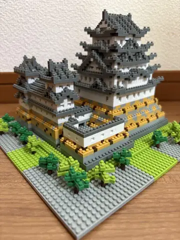 nanoblock 히메지 성 NB-006 2200Pieces 핀셋 포함
