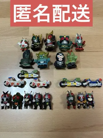 가면라이더 괴인 손가락 인형 피규어 세트 판매