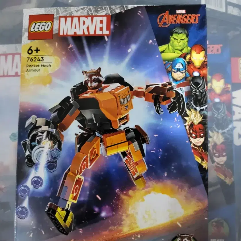 にー LEGO | 레고 Lego 76243 (Rocket Mech Robot) #마블레고 on