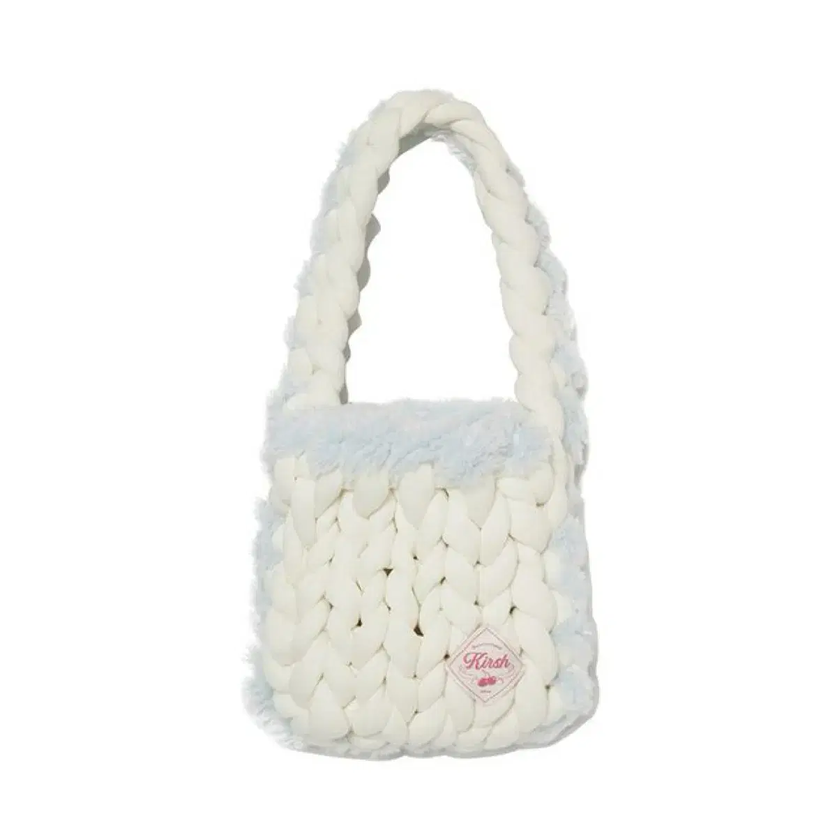 ★KIRSH★ Cherry Handmade Knit Bag Ivory Cherry Knit Bag - Bohdii Boutique