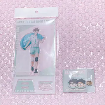 하이큐 플라자 오가와 토오루 아크릴 스탠드 헤어 클립 세트