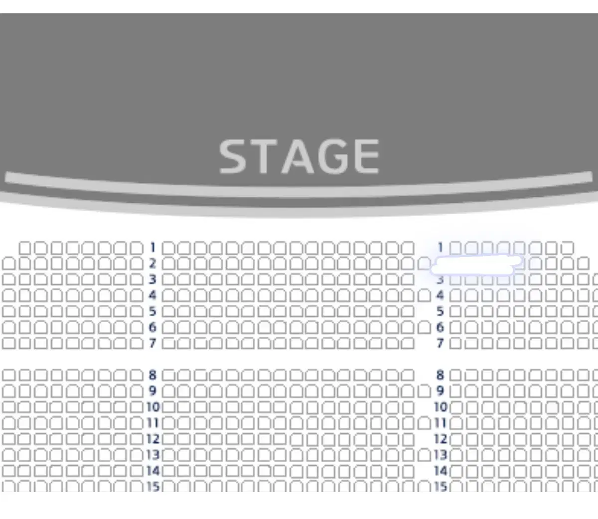 Wicked 7/22 VIP Row 2, right-side aisle