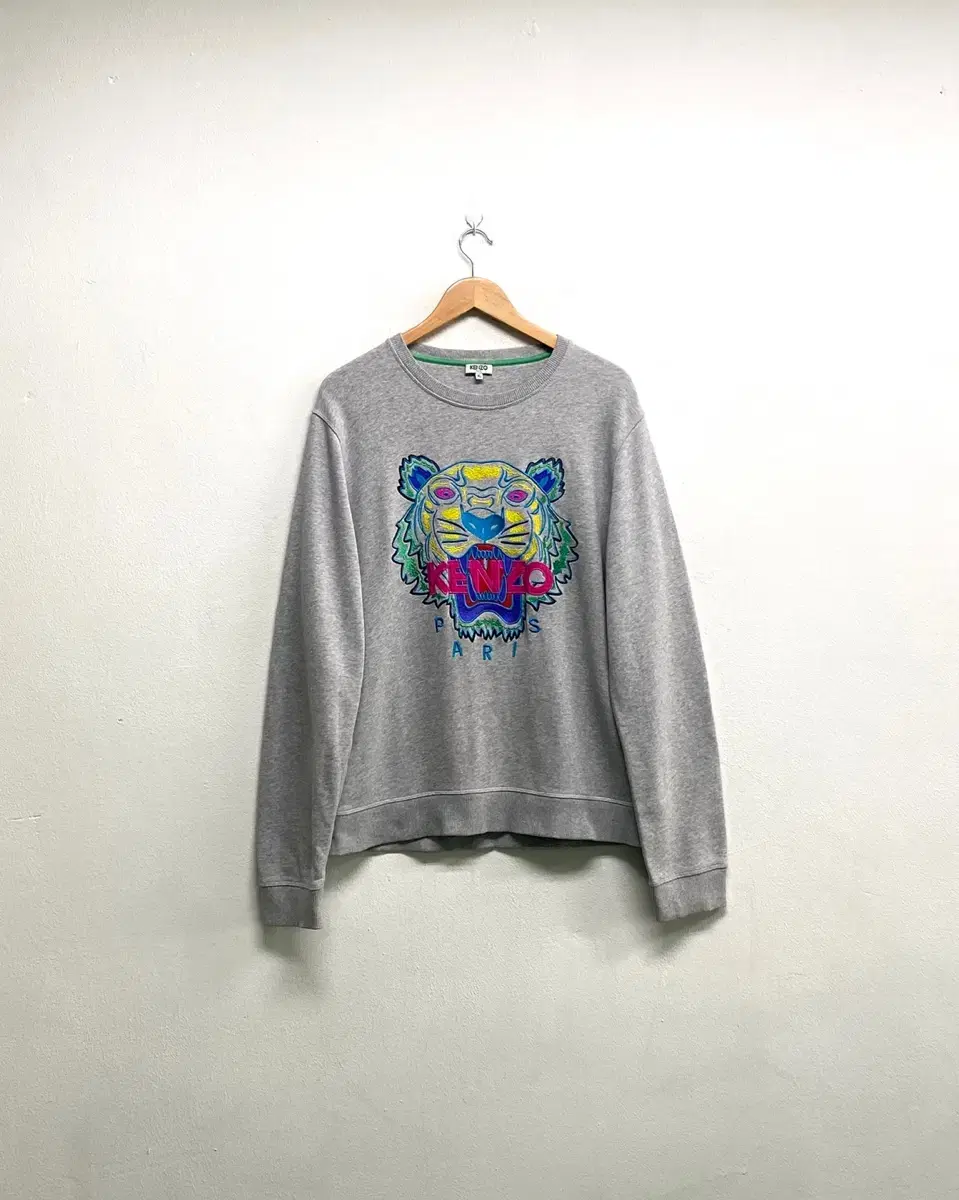 KENZO 타이거 자수 맨투맨 XL