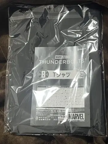 썬더볼츠 happy 복권 제일복권 B상 티셔츠 MARVEL 마블