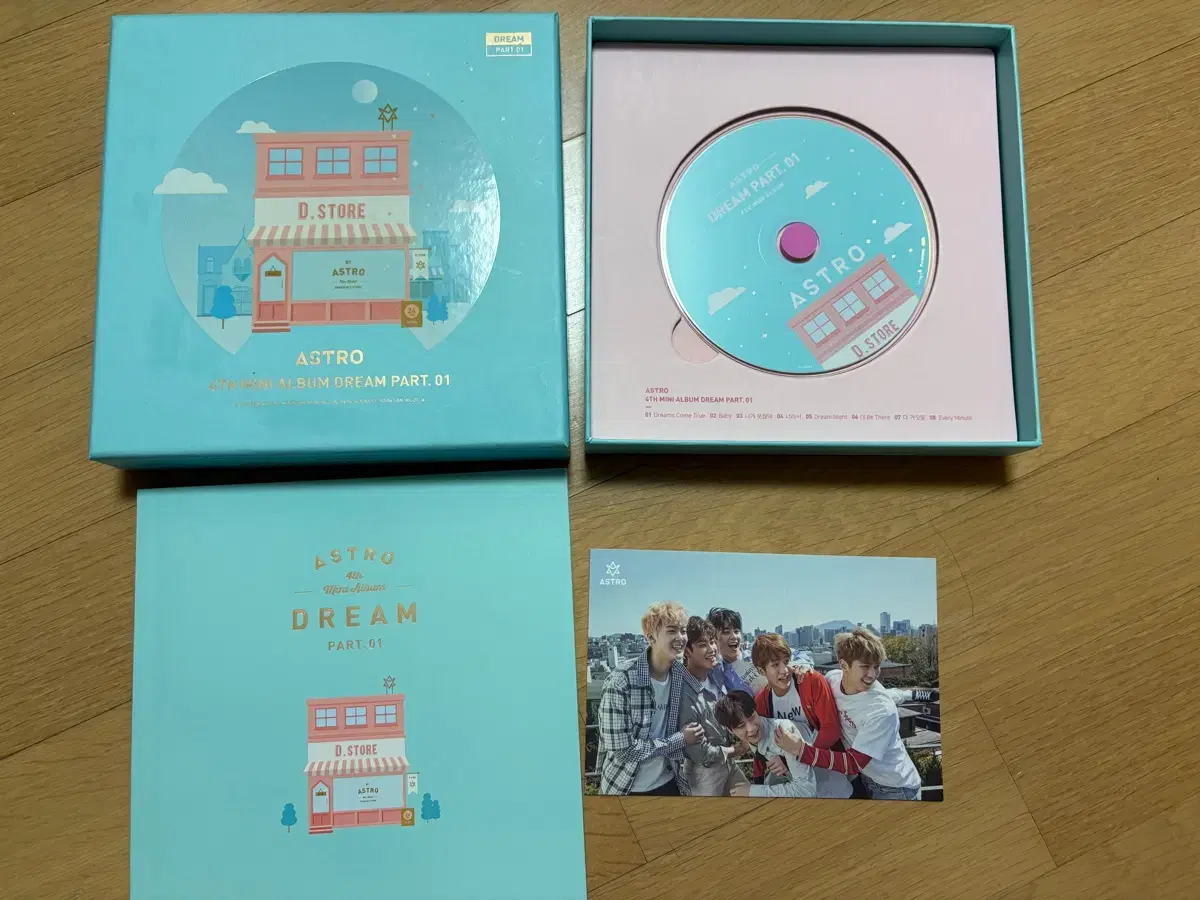 아스트로 4주년 미니앨범 dream part 1