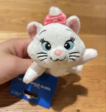 디즈니 마리 스트랩 키체인 봉제 인형 마스코트