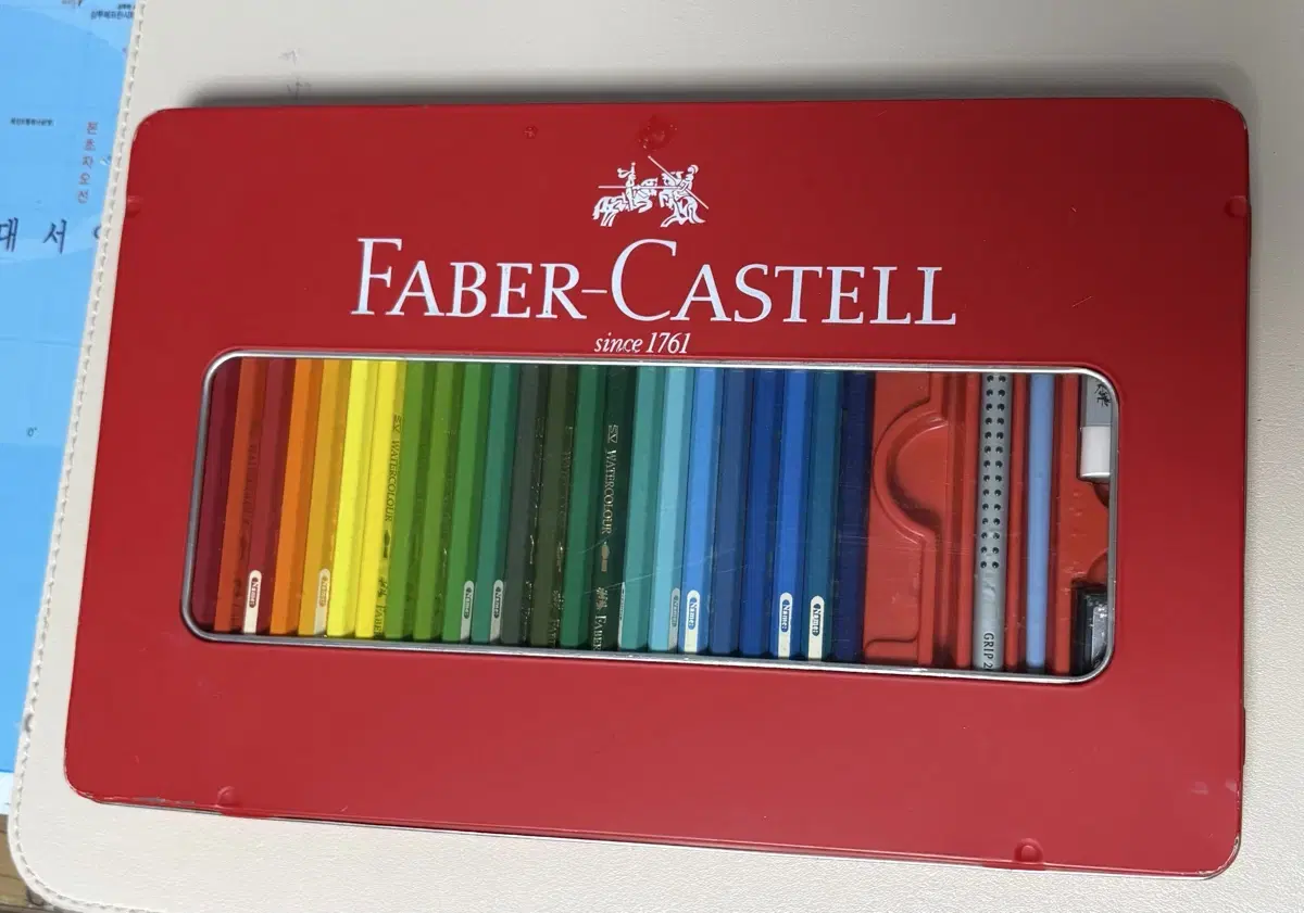Faber-castell watercolor colored pencil 48 colors full set