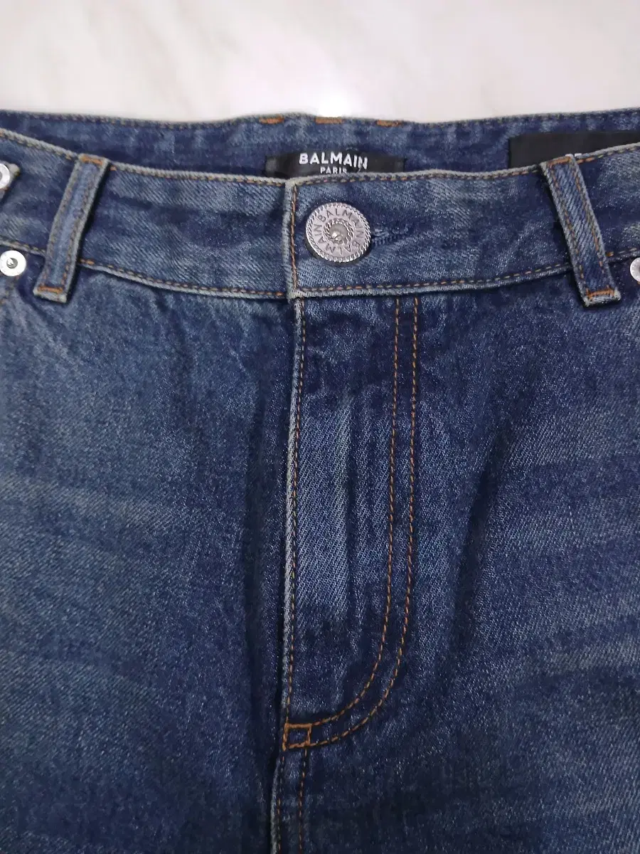 [Italian Authentic Unused New Product] Balmain Men's Denim Jeans Pants 32 inches