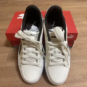 푸마 스니커즈 화이트/초코 24.0cm