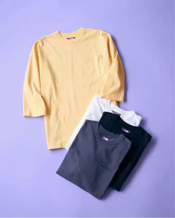 노스페이스 퍼플 라벨 직영점 한정판 티셔츠