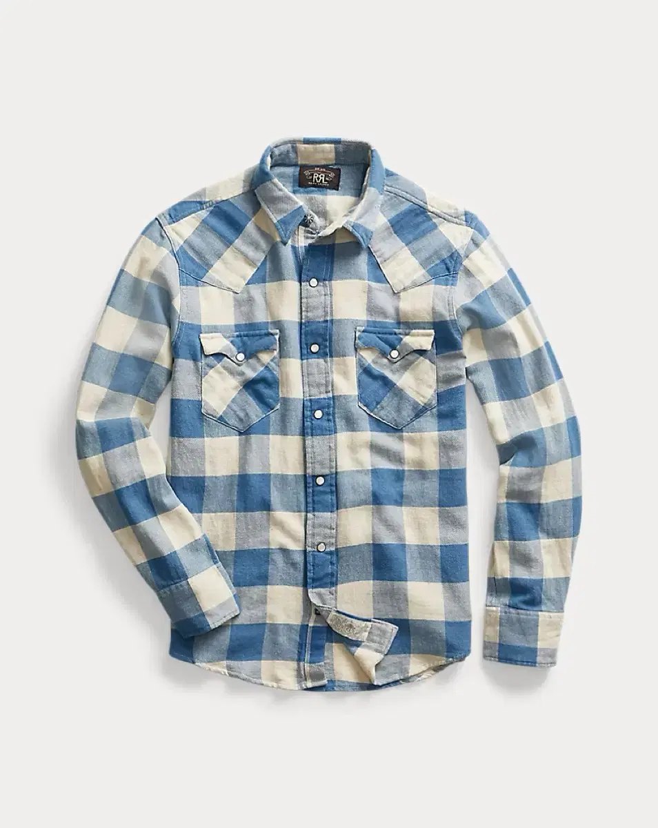 RRL 플래드 셔츠 (L 사이즈)