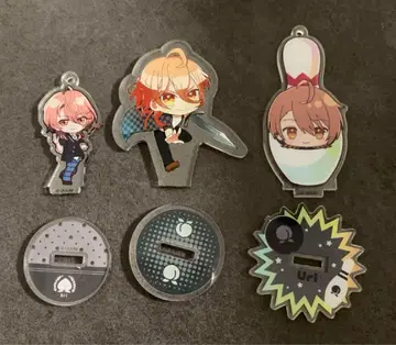 컬러풀 피치 우리 카라피치 아크릴 스탠드 공유 하우스 라운드 원