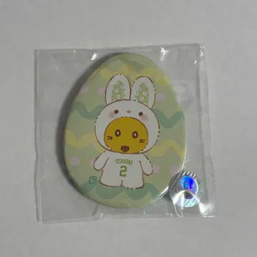 요미우리 자이언츠 요시카와 나오키 린 여우 달걀형 캔뱃지 스프링