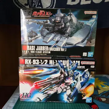 HG 하이 뉴 건담 베이스 자바 유니콘 버전