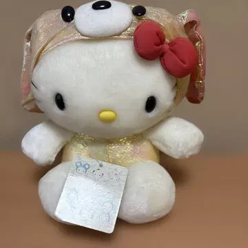 키티 봉제 인형 띠 개