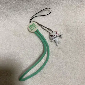 어디서나 함께 고양이도 함께 핸드폰 스트랩 비행기