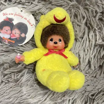 몬치치 로디 키링 마스코트 봉제 인형 옐로우 컬러