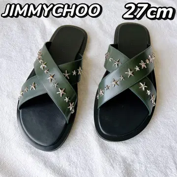 새상품 지미추 스타 스터드 남성용 샌들 팔모 PALMO 27cm