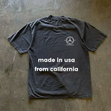 ovy madeinusa 메르세데스 벤츠 티셔츠 y2k 기업 티셔츠