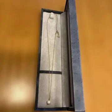 WOJE 코튼 펄 목걸이