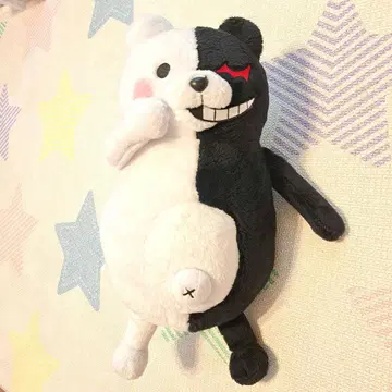 슈퍼 단간론파 2 곰 봉제 인형 모노쿠마 화이트 블랙