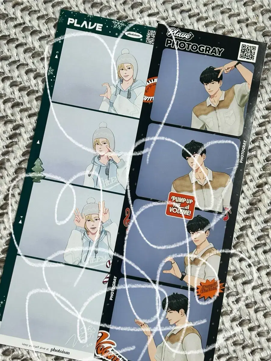플레이브 노아 하민 인생네컷 포토그레이