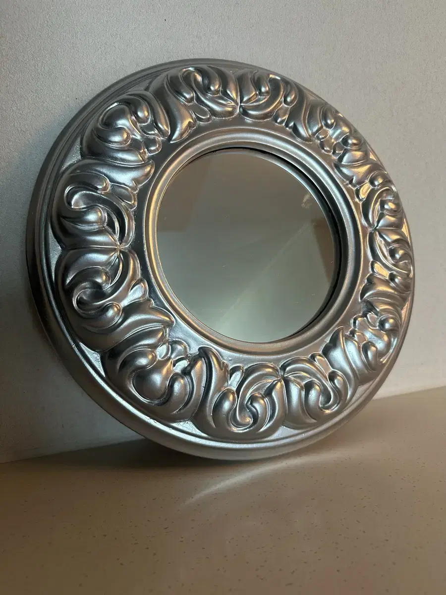Vintage Silver Mirror