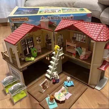 실바니안 패밀리 빨간 지붕의 큰 집 35주년 인형