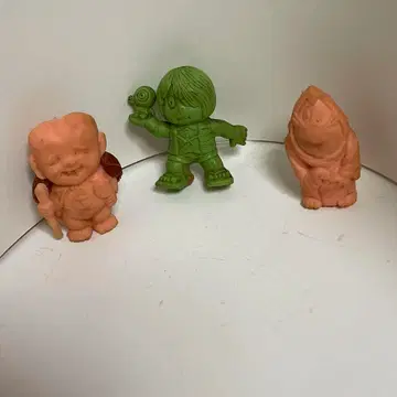 게게게의 키타로 지우개 피규어 코나키지라 키타로와 눈알의 아저씨 쥐 남자