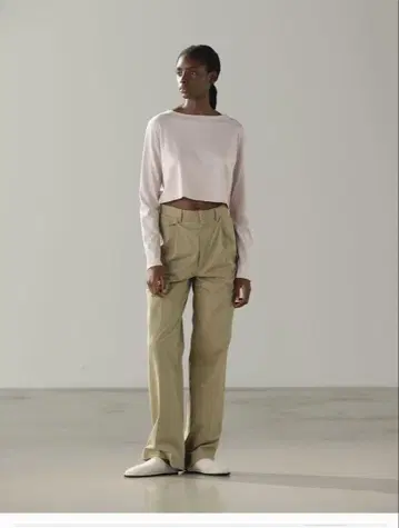 오라리 25SS 치노 원턱 팬츠