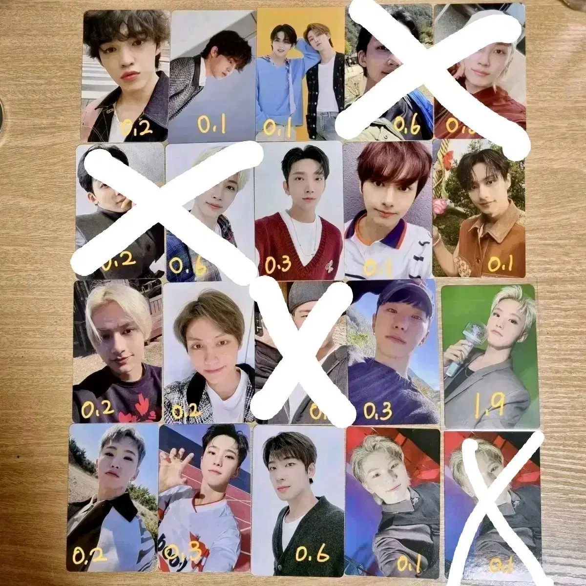 Seventeen Poca, Album Contents WTS