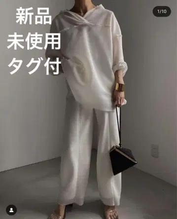아메리 빈티지 시어 카드보드 팬츠