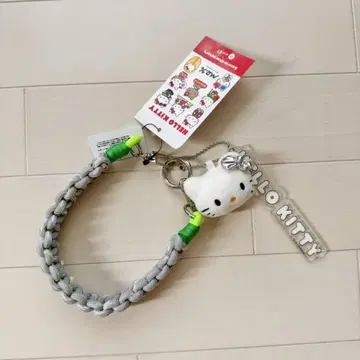 로리즈팜 헬로키티 토이 키가 달린 핸들 스트랩 마스코트