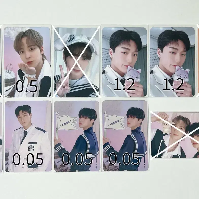 ATEEZ ANITEEZ 韓国ポップアップ ミッショントレカ コンプセット② ATEEZ | 에이티즈 Ateez Aniteez pop up stamp mission set on