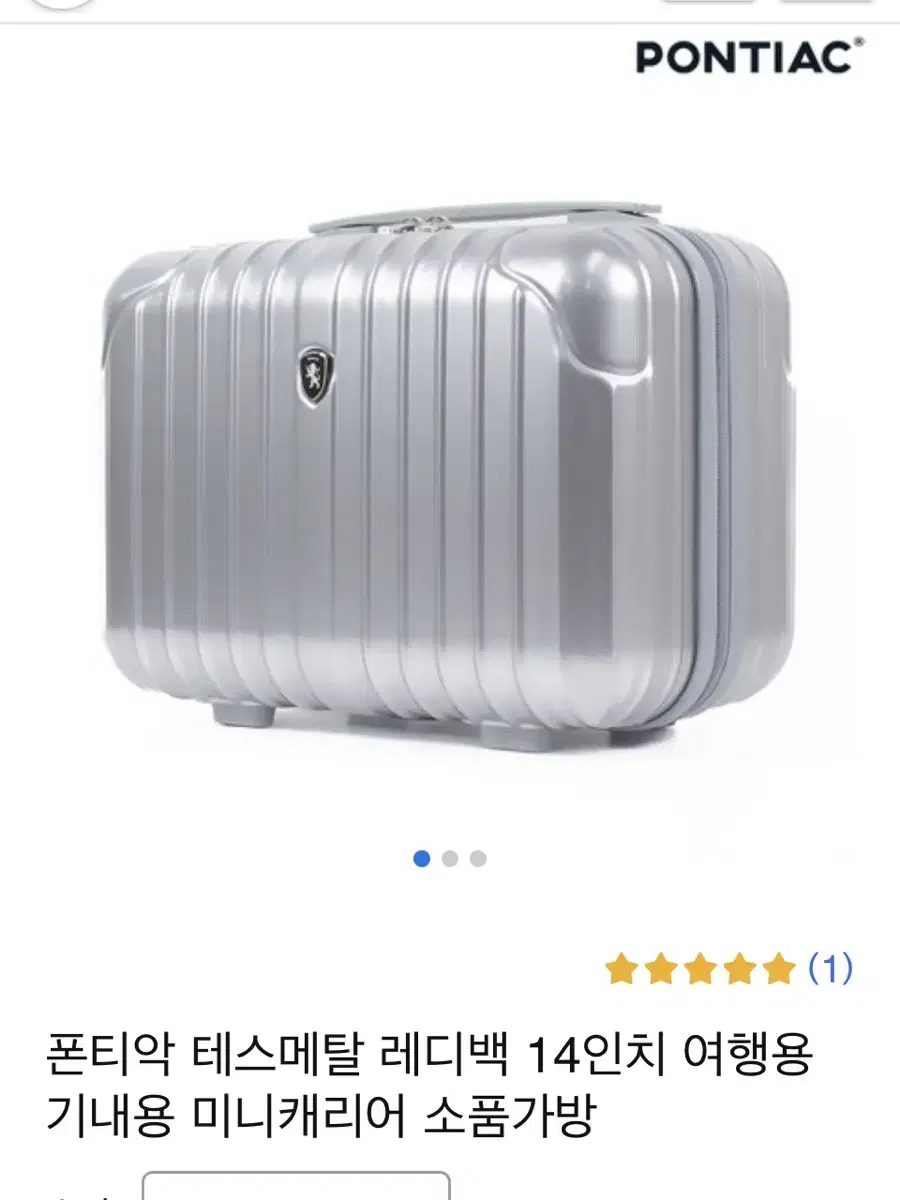 폰티악 테스메탈 레디백 14인치 여행용 기내용 미니캐리어 가방
