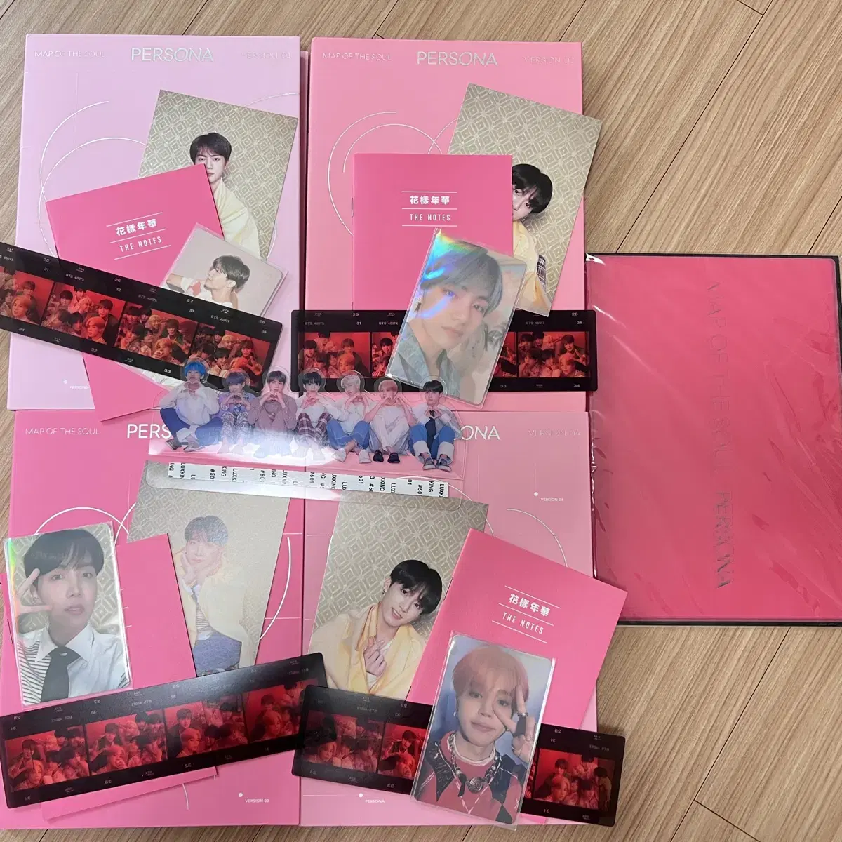 방탄소년단 BTS 페르소나 앨범 포카, 특전, 필름, 엽서 일괄