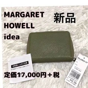 새상품 MARGARET HOWELL 마가렛호웰 지갑 올리브