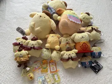 폼폼푸딩 묶음 판매 봉제 인형 마스코트 가챠가챠 피규어