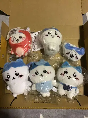 치이카와 하치와레 가챠 big 앉은 요정 마스코트 묶음 판매