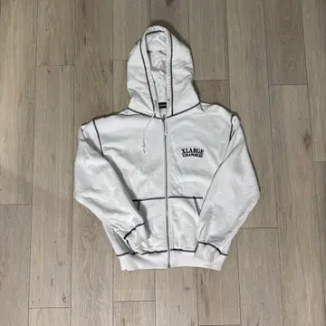 XLARGE 후드티 화이트