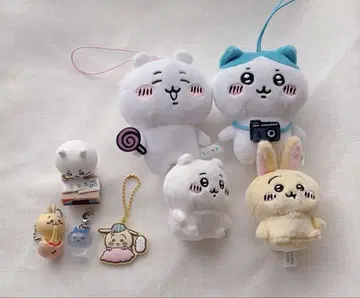 치이카와 하치와레 토끼 가챠가챠 마스코트 굿즈 묶음 판매