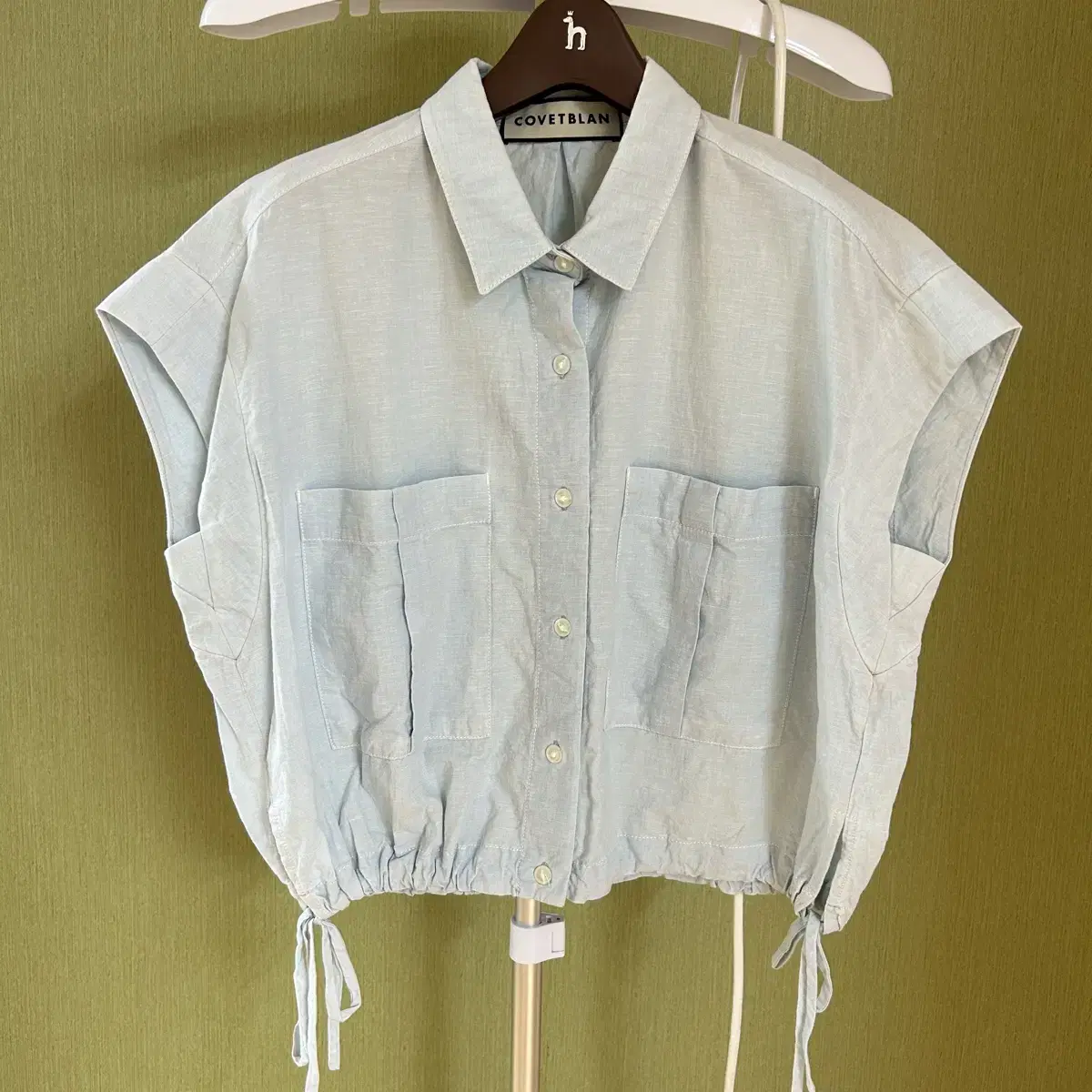 Covetblan Double Pocket Shirt