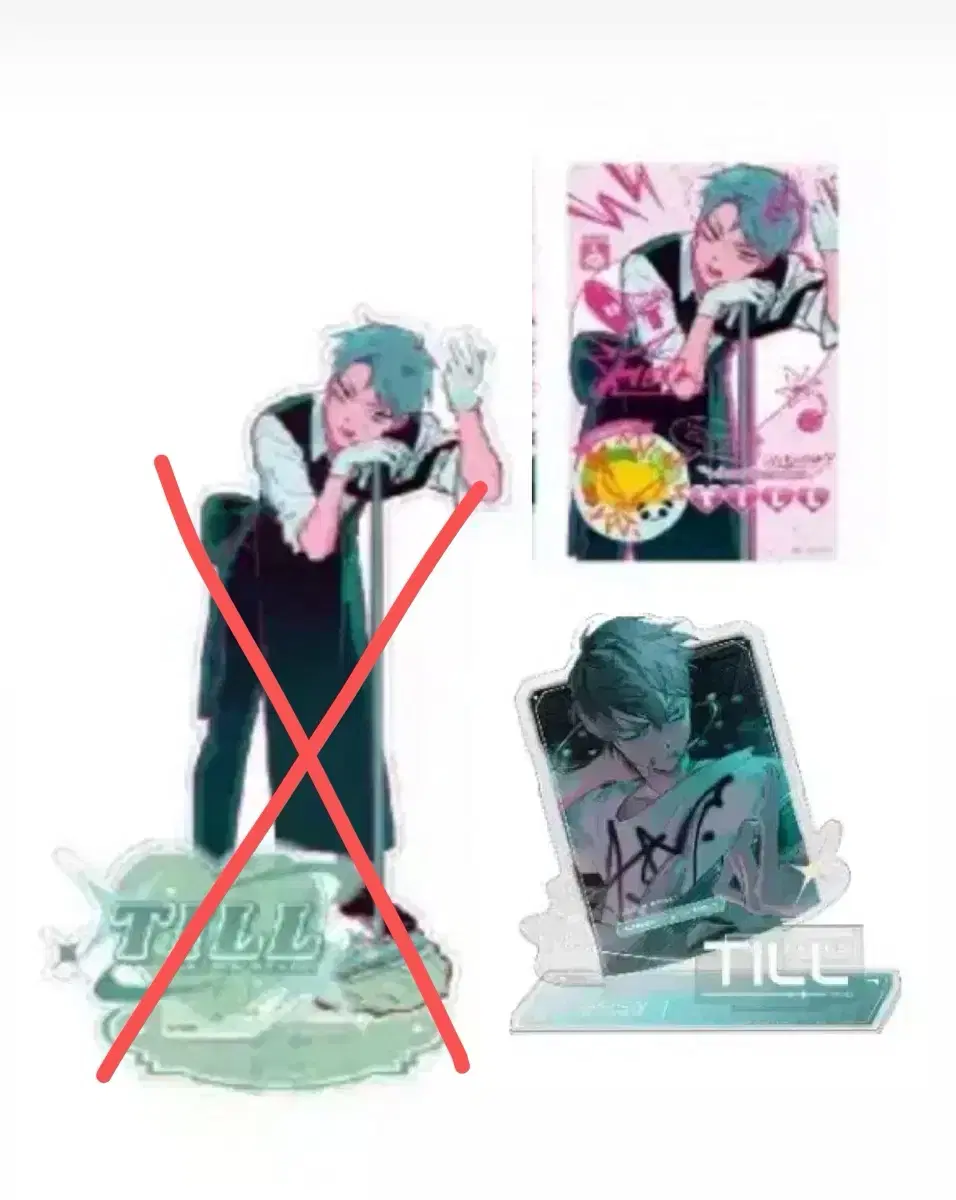 Alien Stage Illy Vahn Half Body Acrylic, May Acrylic, PVC Card