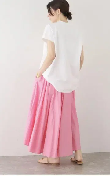 ATON SUPIMA 에어 12/- 오버사이즈 탱크 톱