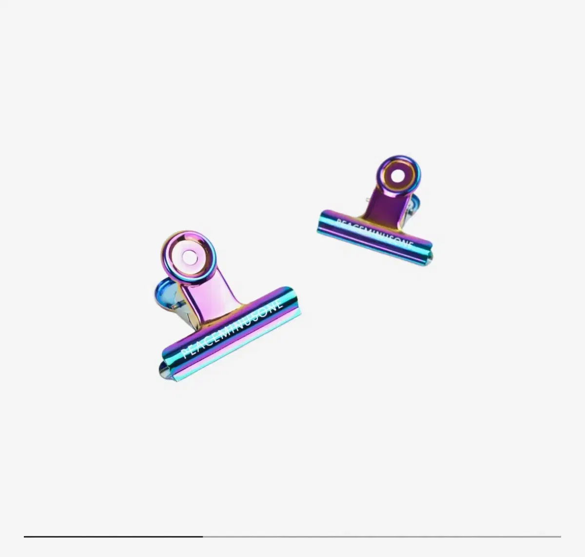 PEACEMINUSONE Bulldog Clip Multi