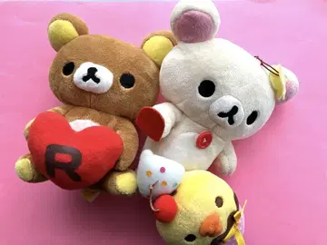 리락쿠마 봉제 인형 세트