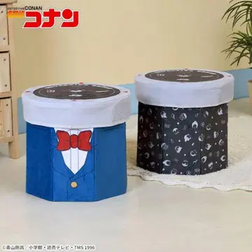 명탐정 코난 플래티넘 자카 접기 박스 의자 2종 세트 미개봉 새상품