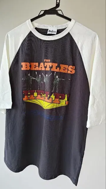 THE BEATLES 비틀즈 티셔츠 래글런 롱T 새상품 help