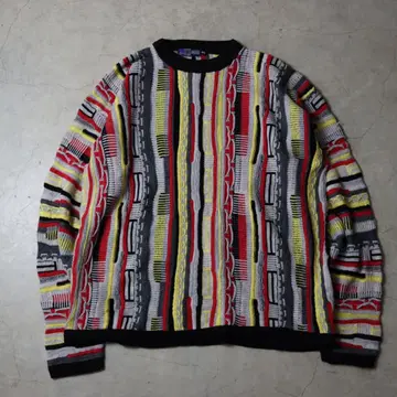 COOGI 쿠지 3D 니트 스웨터 2XL